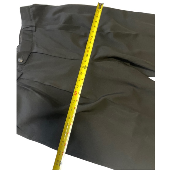 VERSACE Classic vintage black high waist pleated pants trousers - Picture 4 of 16